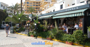 Bars et restaurants, port de Cabopino, Mijas / Marbella.
