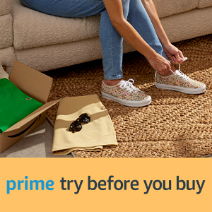 Amazon Try Before you Buy!