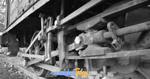 Old Steam Train Engine At Cordoba Park OG04