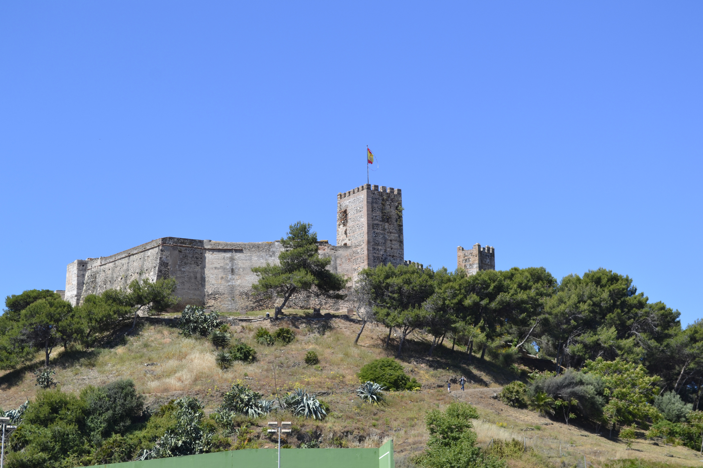 Sohail Castle (Fuengirola Castle). An Ancient Fortified Castle Lookout.