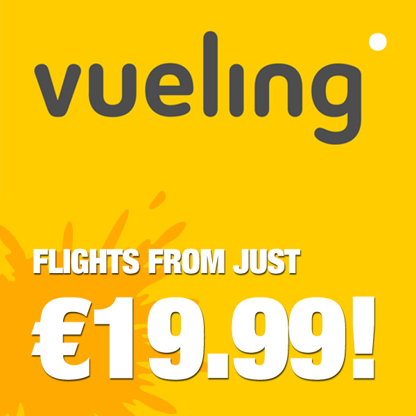 Vueling Flights from €19.99
